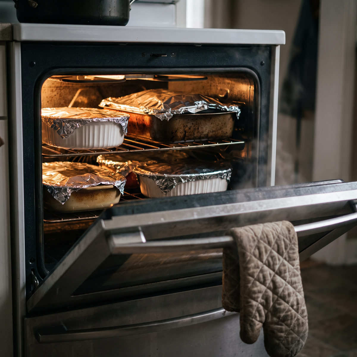 Oven on Low