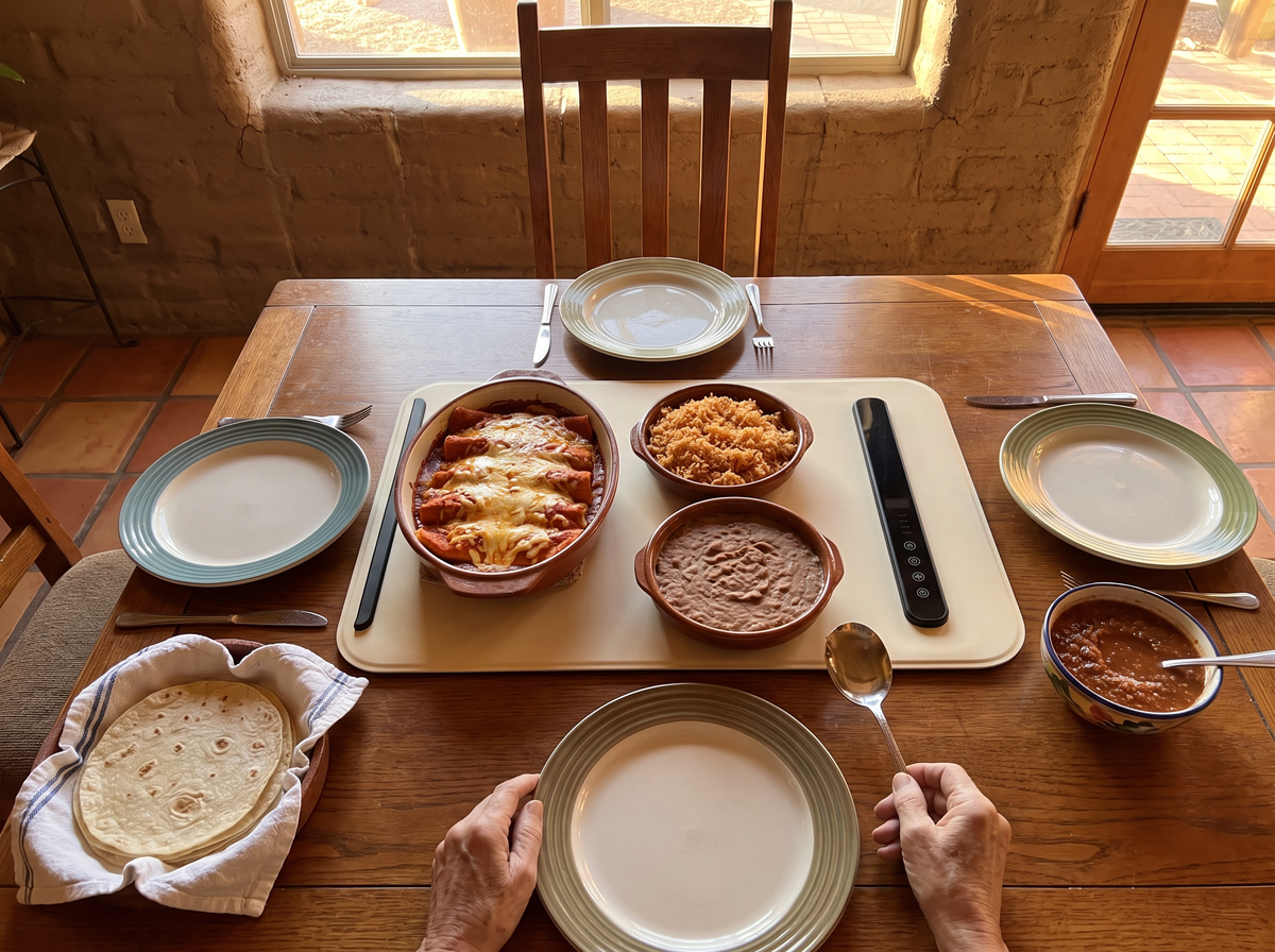 Big enough for the whole spread